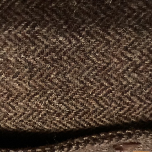 SALE! Hunt Valley tweed wool  herringbone jacket, size 14 - Picture 4 of 5